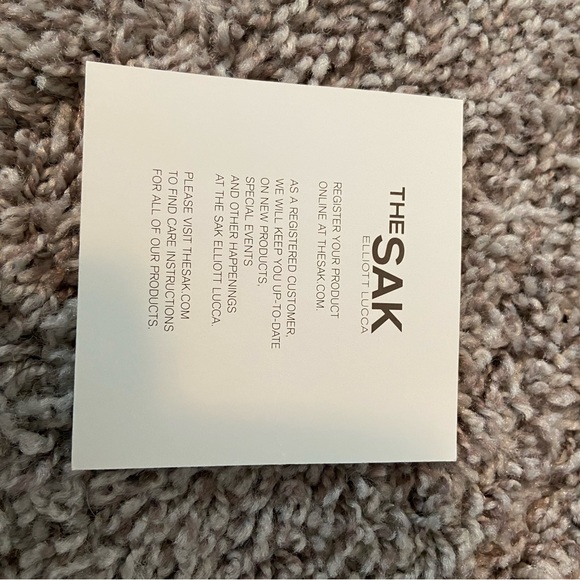 The Sak Elliot Luca Knitted Periwinkle /Cream Shoulder Bag/Purse - Picture 11 of 12